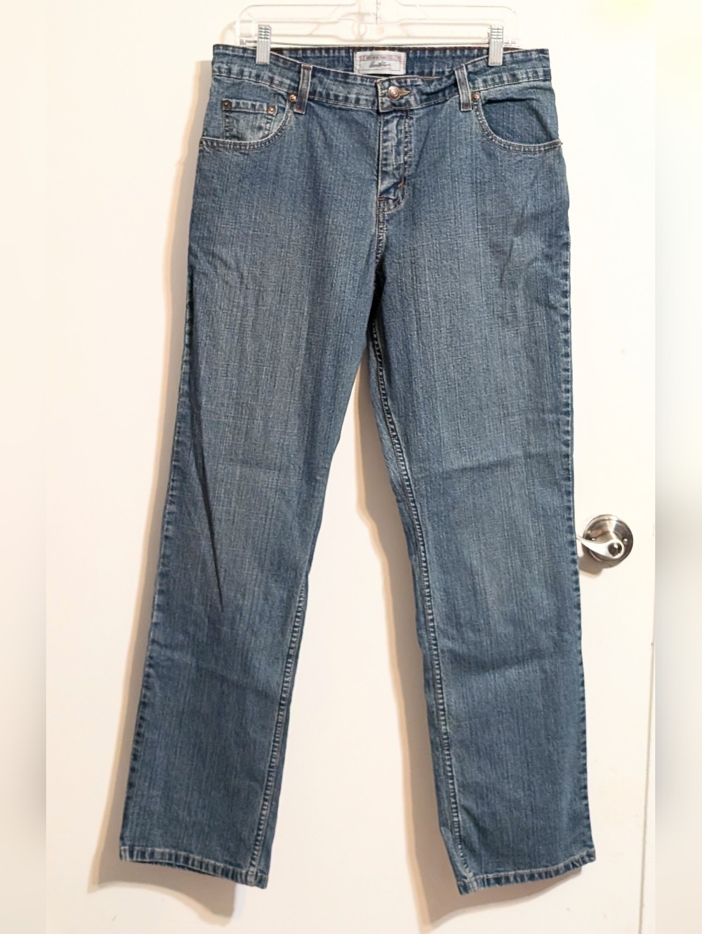 Levi Strauss Signature Gold Label Mid-Rise Straight Jeans Size 12M